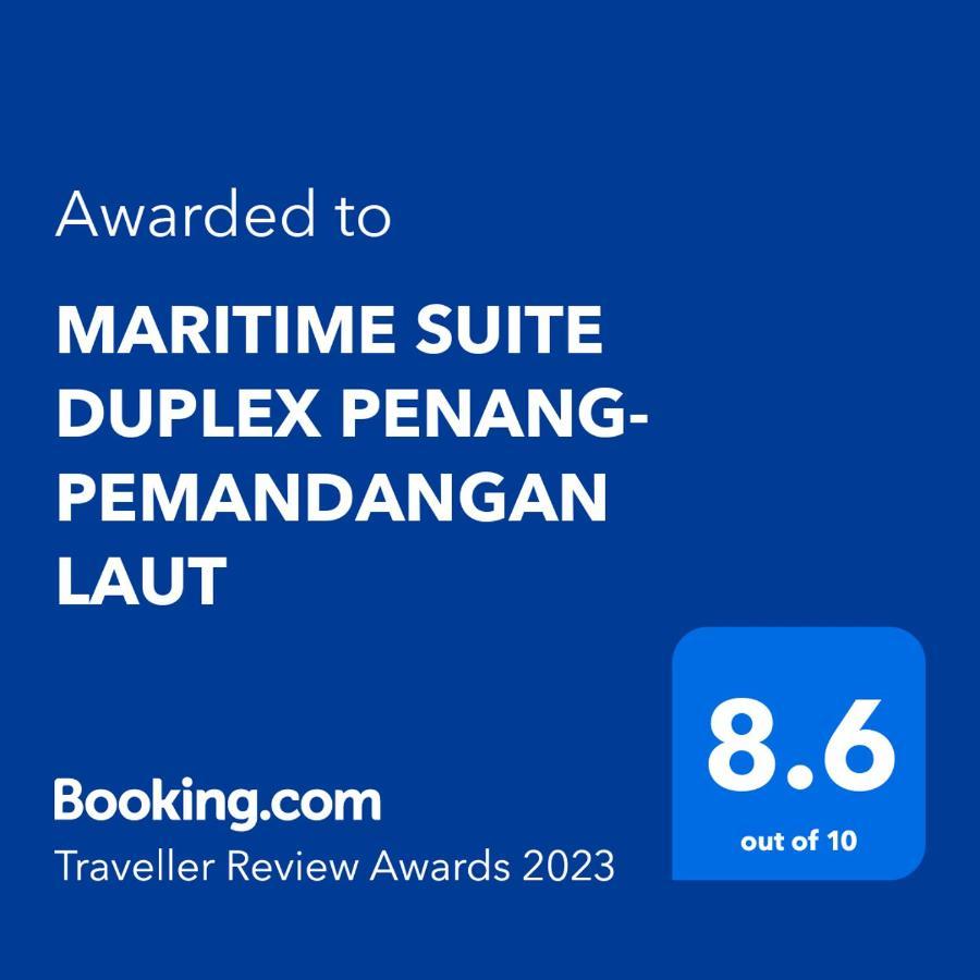 Maritime Suite Duplex Penang- Pemandangan Laut ジョージタウン エクステリア 写真